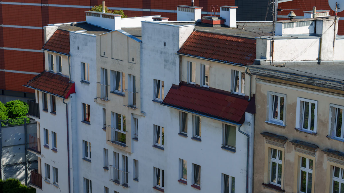 Edificio residencial de una comunidad de vecinos en Sevilla