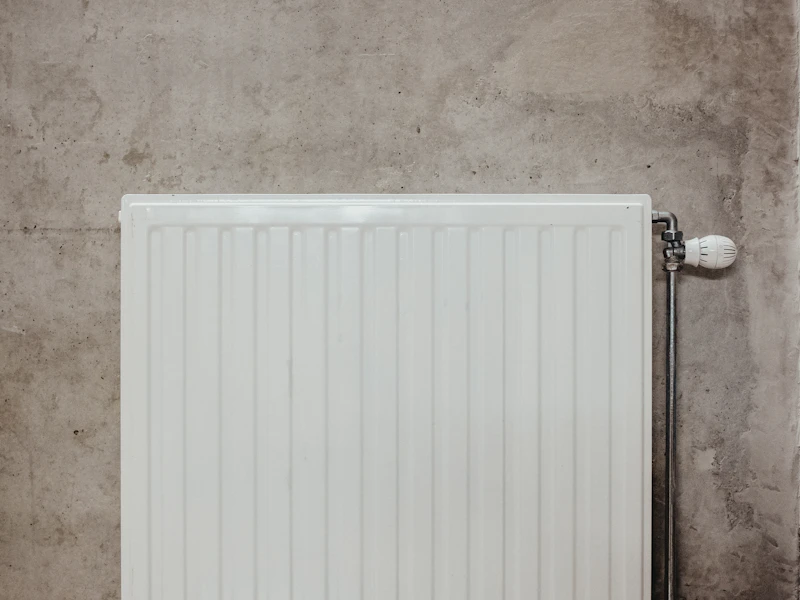 Radiador de panel de baja temperatura en la pared